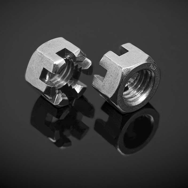 Tuercas delgadas hexagonales biseladas de acero inoxidable DIN 439